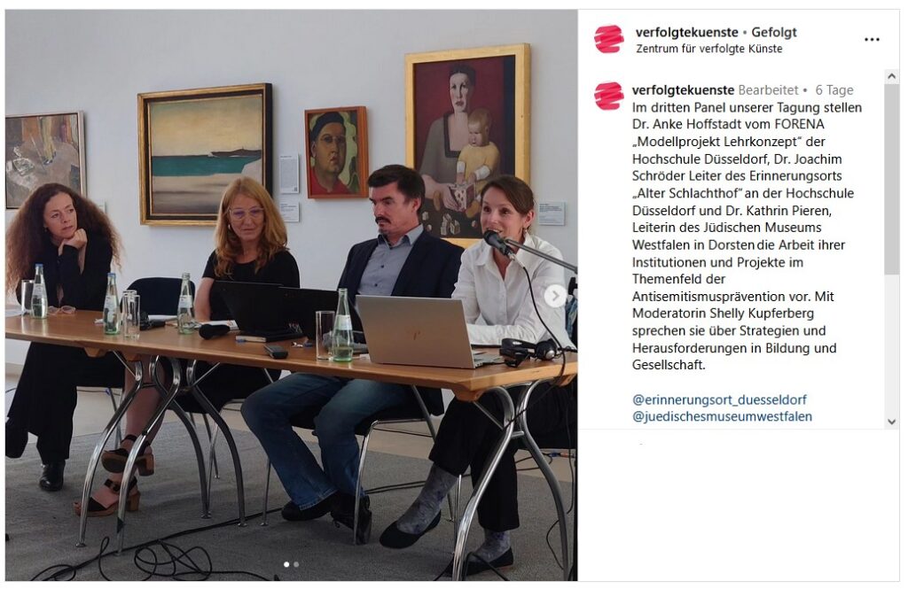 Foto: Daniela Tobias / Zentrum für Verfolgte Künste